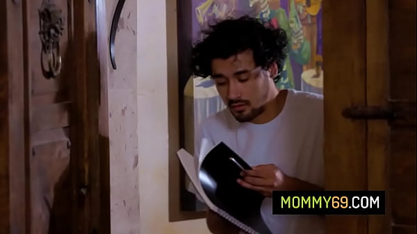 Busty stepmother RayVeness rough sex with stepson