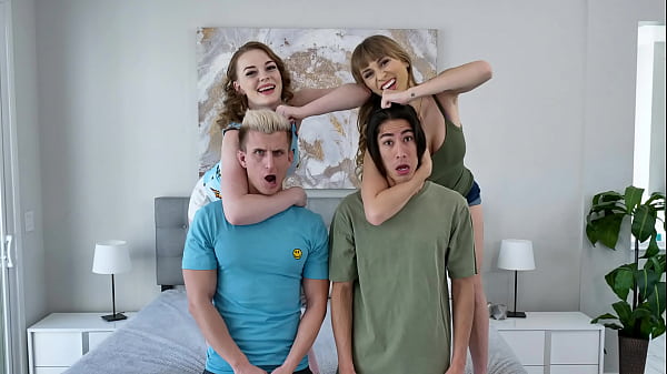 Angel Youngs and Samantha Reigns Have Crush on Each Other’s Stepbrother – Swapsister