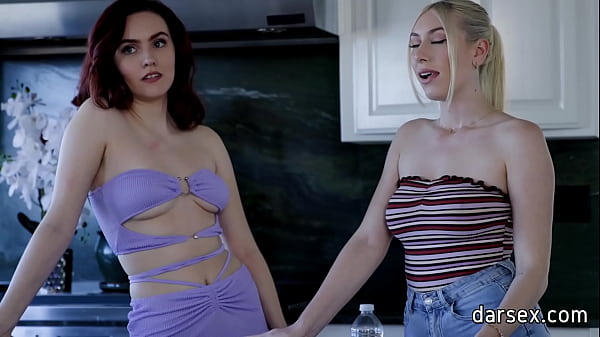 Sexy and horny big tit natural hotties share dick and fuck it in hardcore threesome – Freya Parker, Kay Lovely, Robby Apples